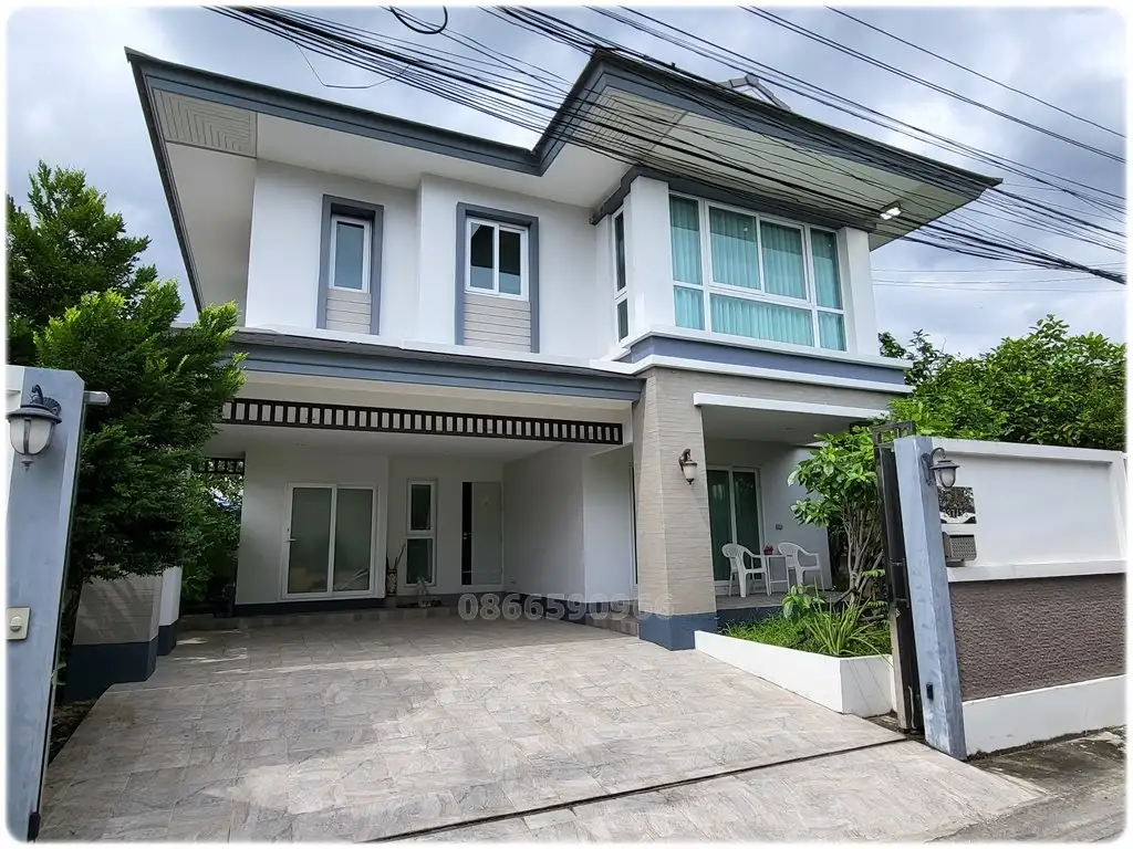 บ้านเดี่ยว 2 ชั้น ถ.เสนานิคม 1 เนื้อที่ 73 ตร.ว. บ้านใหม่สวย วัสดุเกรด A บิ้วอินทั้งหลัง ทำเลดี